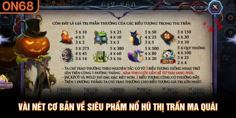 Vài nét cơ bản về siêu phẩm nổ hũ thị trấn ma quái